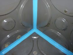 Leaking Fibreglass Panel Water Tank – After Localised Joint Seal Repairs