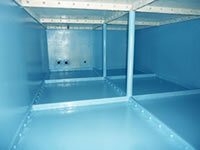GRP / Fibreglass Water Tank Lining - After Treatment GRP / Fibreglass Water Tank Lining - After Treatment
