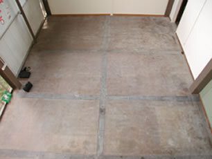 Military Training Room Before Resin Flooring treatment Military Training Room Before Resin Flooring treatment