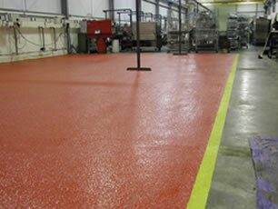 Floor After Resin Flooring Treatment