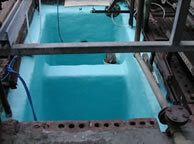 Chemical Resistant Lining Applied to Concrete Chemical & Waste Water Effluent Tanks