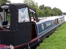 Narrowboat Rhiannon: Water Tank Lining