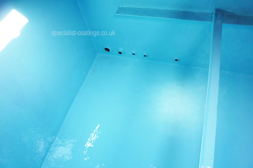 Specialist Coatings (GB) Ltd: Corroded steel water tank repair and lining service.