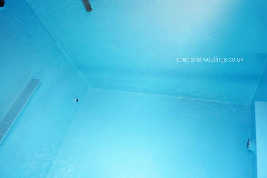 Specialist Coatings (GB) Ltd: Corroded steel water tank repair and lining service.