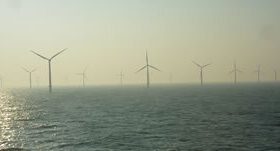 North sea wind farm