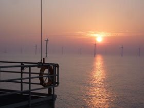 SCGB personal to make tank inspections & localised repairs to offshore accommodation block water tanks at Horn Wind Farm, North Sea, Denmark.