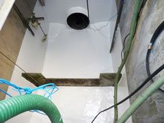 Concrete Final Effluent Chamber - Final treatment