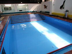 Swimming Pool after epoxy resin lining works