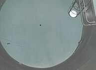 Upper walls and roof section of the tank after completion of our work. Upper walls and roof section of the tank after completion of our work.