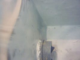 Application under the water, with our specialised under water epoxy resin system