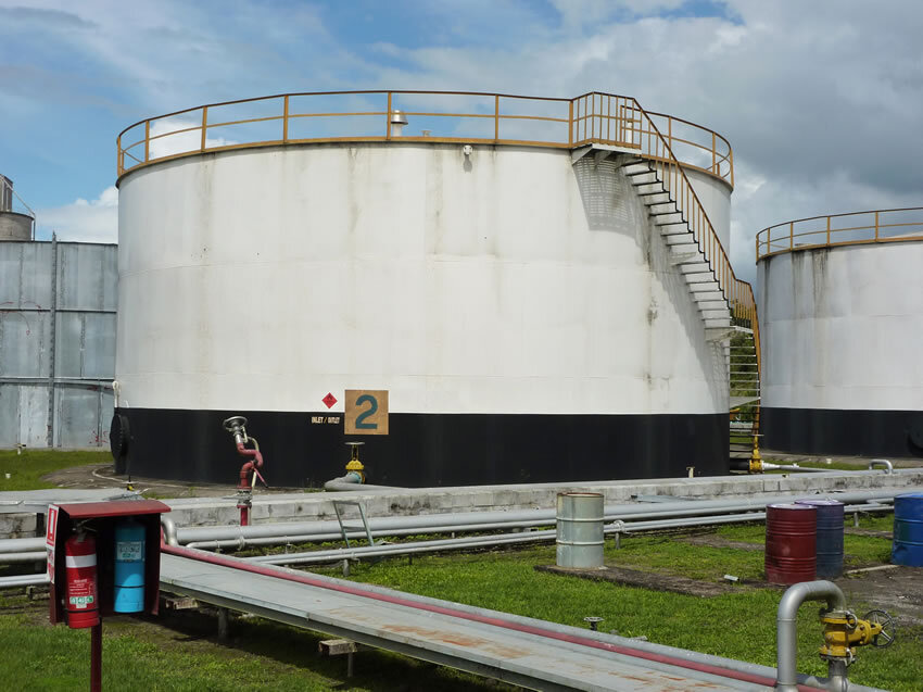 Niugini Oil Company, Lae, Papua New Guinea - Diesel Storage Tanks