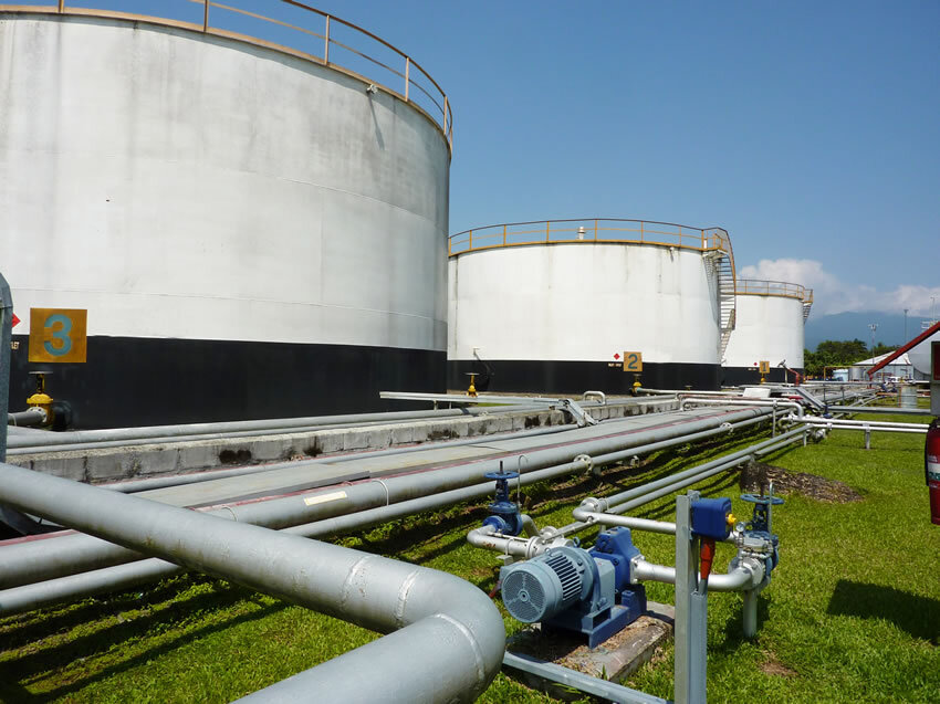 Niugini Oil Company, Lae, Papua New Guinea - Diesel Storage Tanks